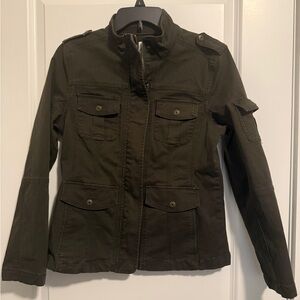 Kensie Olive Utility Jacket